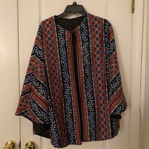Thobe cape top